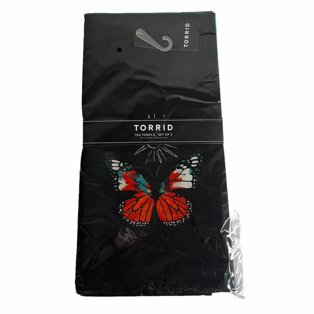 Torrid Butterfly Tea Towel Set